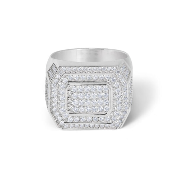 Hvidguld Diamant Pavé Ring