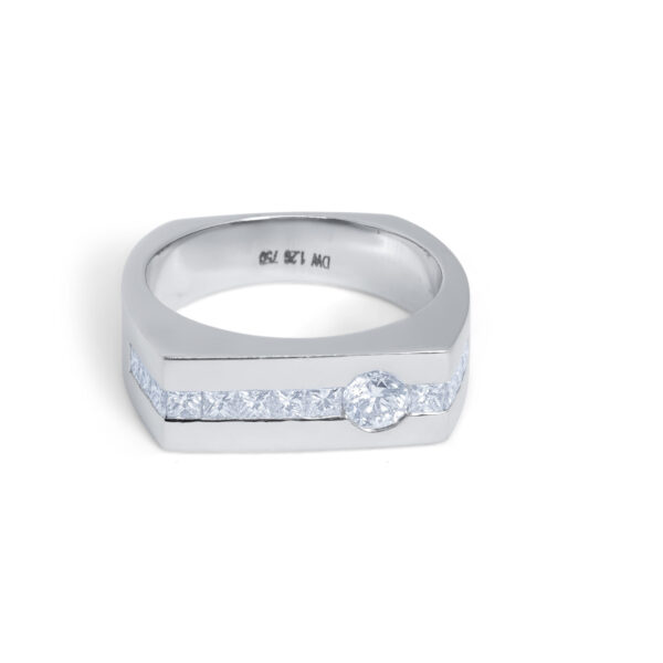 Hvidguld Diamant Ring